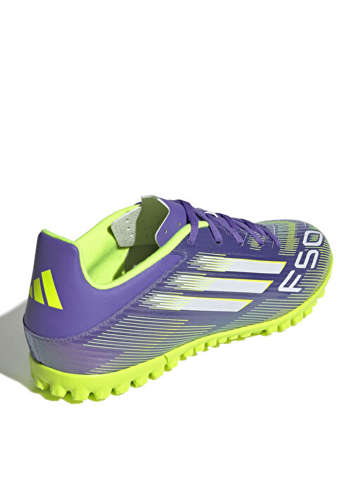Adidas JI0026 F50 CLUB TF Mor Erkek Halı Saha Ayakkabısı - Görsel 5