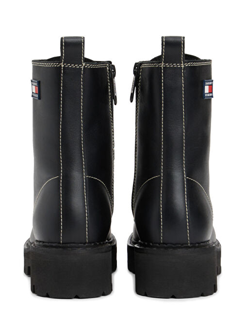 Tommy Hilfiger Siyah Kadın Deri Bot EN0EN02907BDS - Görsel 6
