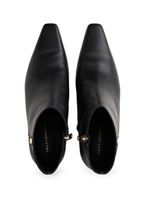 Tommy Hilfiger Siyah Kadın Deri Bot FW0FW08768BDS - Görsel 4