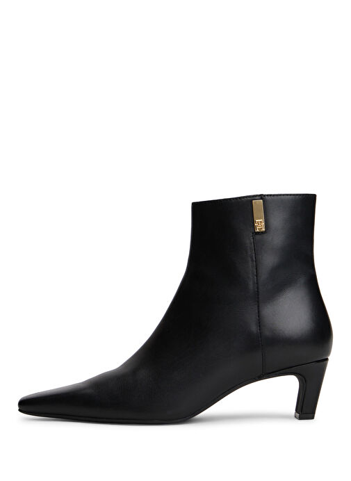 Tommy Hilfiger Siyah Kadın Deri Bot FW0FW08768BDS - Görsel 3