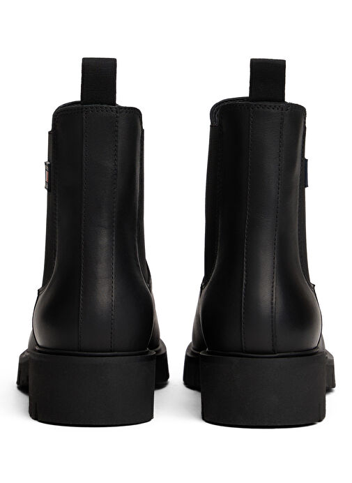 Tommy Hilfiger Siyah Kadın Deri Bot EN0EN02825BDS - Görsel 6