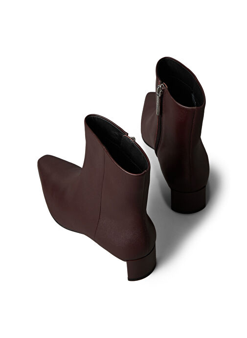 Calvin Klein Kahverengi Kadın Deri Bot HW0HW02811VH2 - Görsel 6