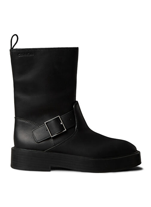 Calvin Klein Siyah Kadın Deri Bot YW0YW01970BEH - Görsel 2