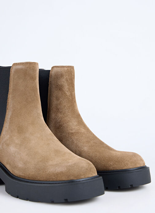 Calvin Klein Taba Kadın Deri Bot YW0YW02071ADH - Görsel 6