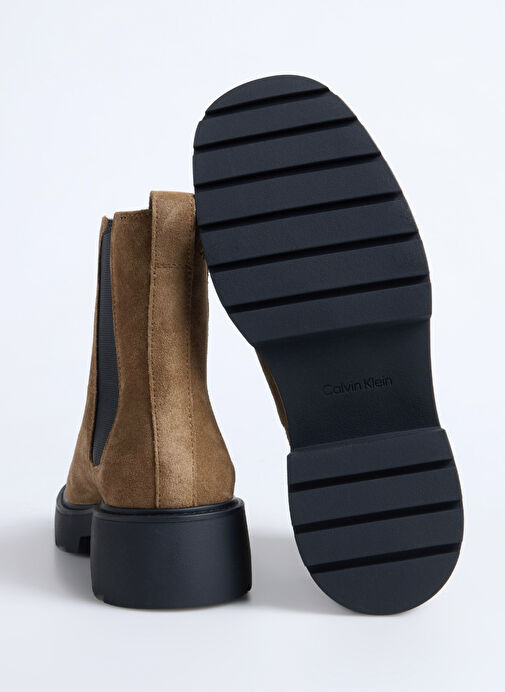 Calvin Klein Taba Kadın Deri Bot YW0YW02071ADH - Görsel 5