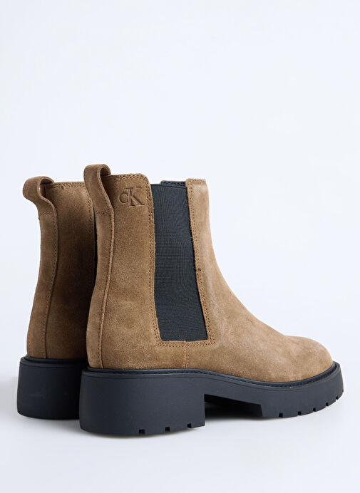 Calvin Klein Taba Kadın Deri Bot YW0YW02071ADH - Görsel 4