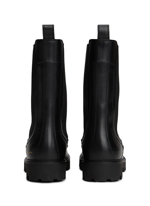 Tommy Hilfiger Siyah Kadın Deri Bot FW0FW08770BDS - Görsel 6