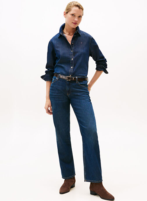 Tommy Hilfiger Tommy Hilfiger Belirsiz Kahverengi Kadın Deri Bot FW0FW08981GV0 Boyner'de! Belirsiz - 7. görsel