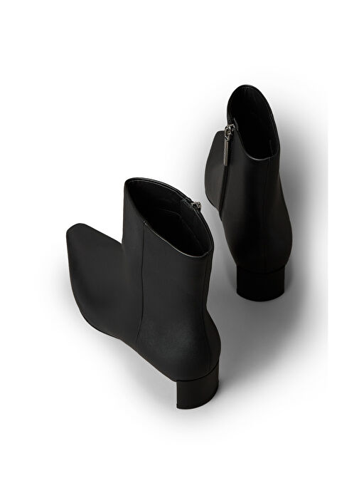 Calvin Klein Siyah Kadın Deri Bot HW0HW02811BEH - Görsel 5