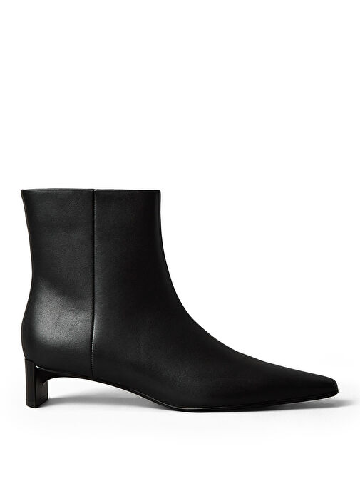 Calvin Klein Siyah Kadın Deri Bot HW0HW02811BEH - Görsel 2