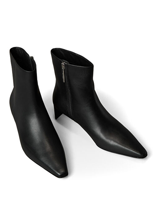 Calvin Klein Siyah Kadın Deri Bot HW0HW02811BEH - Görsel 4