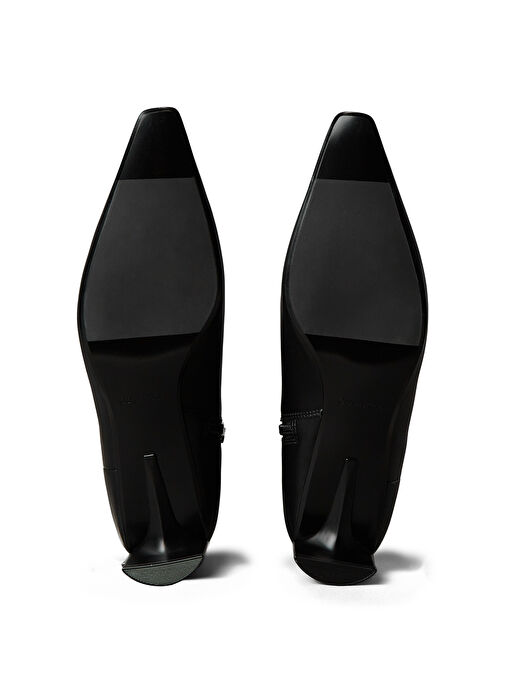 Calvin Klein Siyah Kadın Deri Bot HW0HW02811BEH - Görsel 7