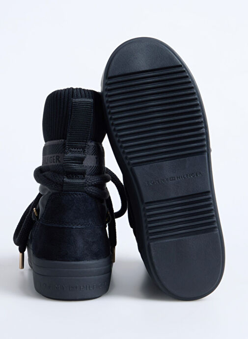 Tommy Hilfiger Siyah Kadın Bot FW0FW08998BDS - Görsel 5