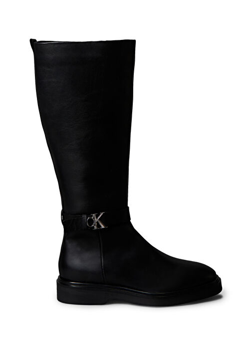 Calvin Klein Siyah Kadın Deri Çizme HW0HW02665BEH - Görsel 2