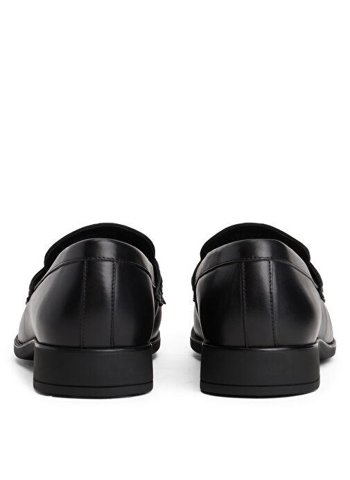 Tommy Hilfiger Siyah Kadın Deri Loafer FW0FW08971BDS - Görsel 5