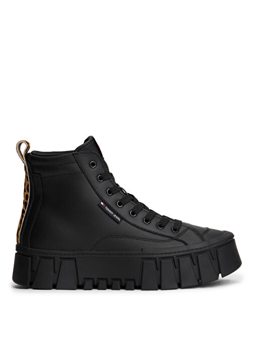 Tommy Hilfiger Siyah Kadın Sneaker EN0EN02858BDS - Görsel 2
