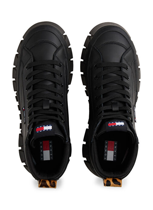 Tommy Hilfiger Siyah Kadın Sneaker EN0EN02858BDS - Görsel 4