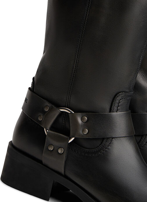 Tommy Hilfiger Siyah Kadın Deri Çizme EN0EN02850BDS - Görsel 5