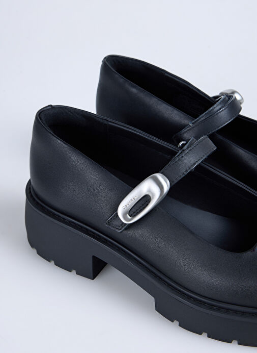 Calvin Klein Siyah Kadın Deri Günlük Ayakkabı YW0YW02065BEH - Görsel 6