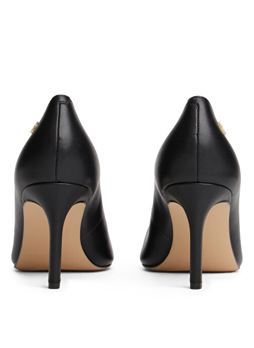 Tommy Hilfiger Siyah Kadın Deri Stiletto FW0FW08993BDS - Görsel 5
