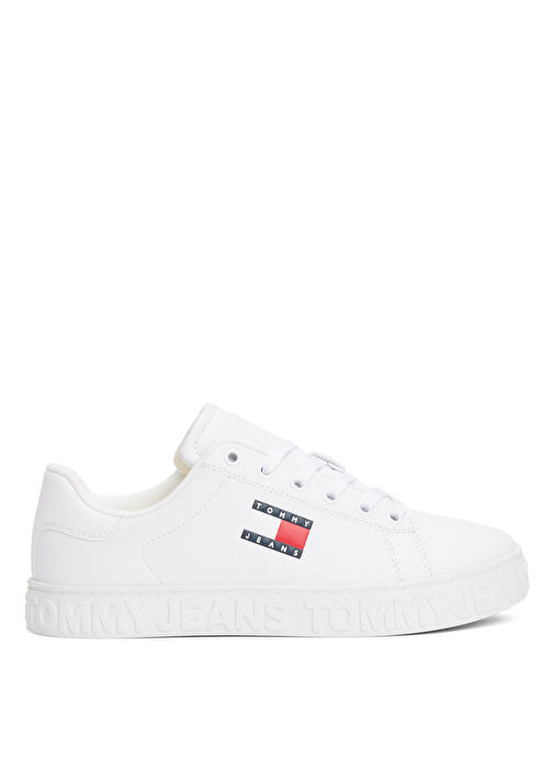 Tommy Hilfiger Beyaz Kadın Sneaker EN0EN02703YBS - Görsel 2