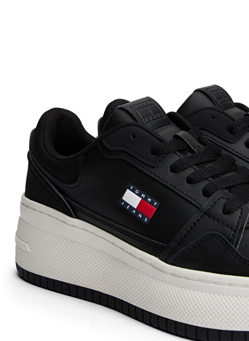 Tommy Hilfiger Siyah Kadın Sneaker EN0EN02860BDS - Görsel 7