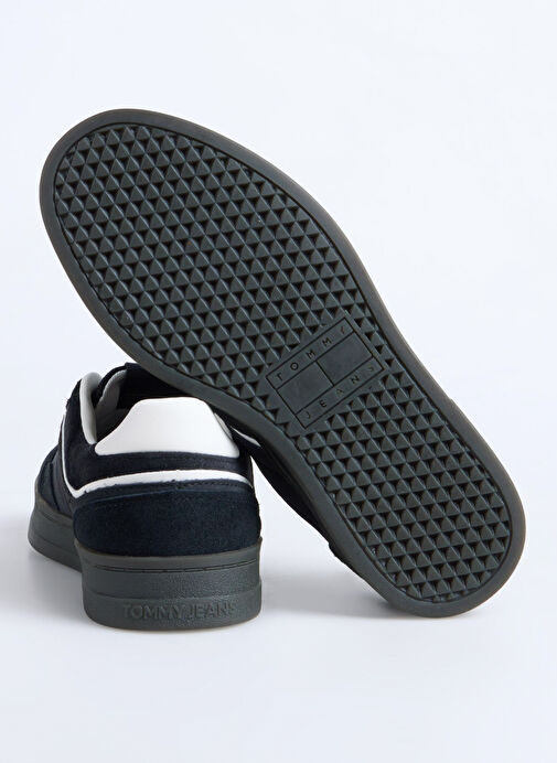 Tommy Hilfiger Siyah Kadın Süet Sneaker EN0EN02863BDS - Görsel 5