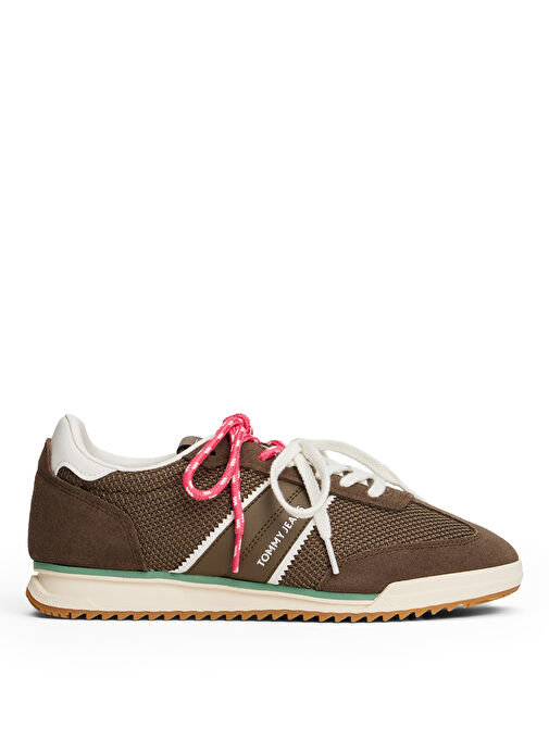 Tommy Hilfiger Haki Kadın Sneaker EN0EN02862RBM - Görsel 2