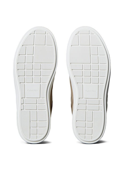 Calvin Klein Vizon Kadın Deri Sneaker HW0HW02825PFA - Görsel 7