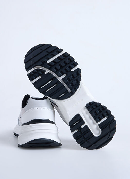 Calvin Klein Calvin Klein Beyaz Siyah Beyaz Kadın Deri Sneaker YW0YW0200901W | Boyner Beyaz Siyah - 5. görsel