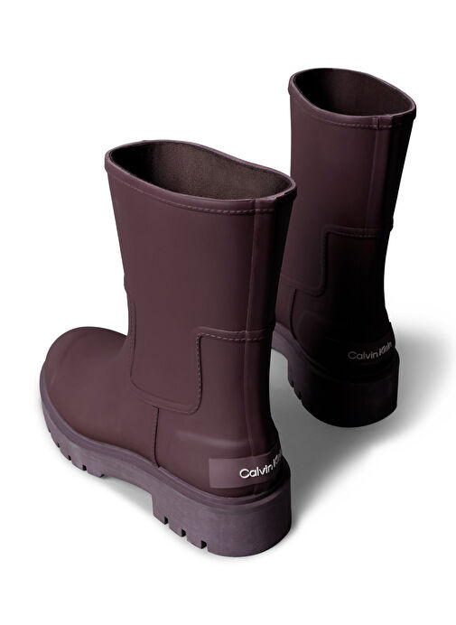 Calvin Klein Bordo Kadın Yağmur Botu YW0YW02004VH2 - Görsel 6