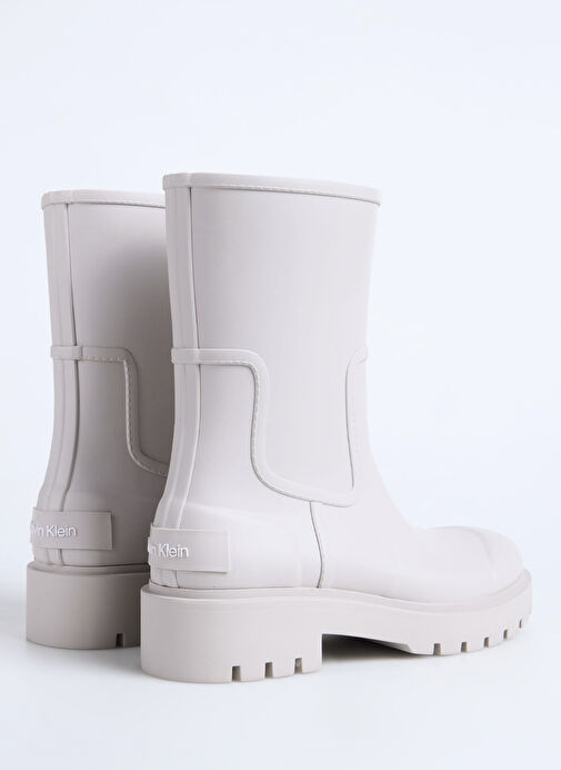 Calvin Klein Ekru Kadın Yağmur Çizmesi YW0YW02004PA8 - Görsel 4