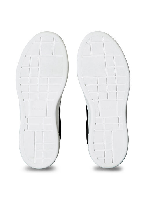 Calvin Klein Siyah Kadın Deri Sneaker YW0YW019870GM - Görsel 7