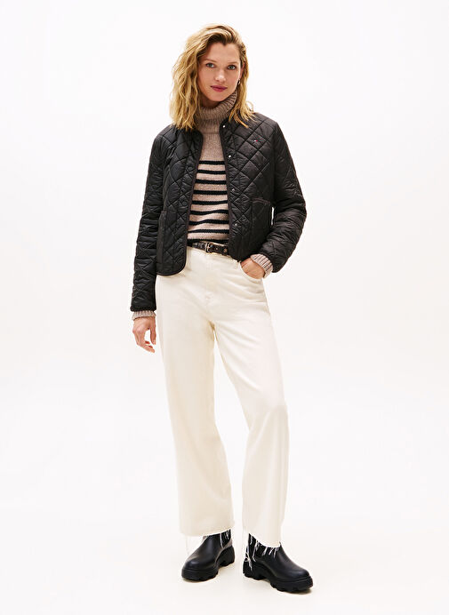 Tommy Hilfiger Siyah Kadın Yağmur Botu FW0FW08974BDS - Görsel 7