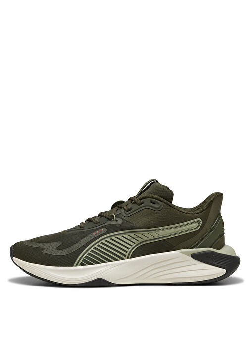 Puma 31028213 PWR Hybrid TR Dark Olive-L Kahverengi - Yeşil Erkek Koşu Ayakkabısı - Görsel 2