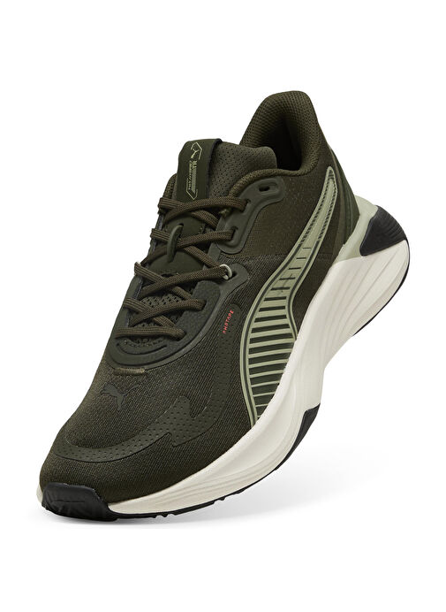 Puma 31028213 PWR Hybrid TR Dark Olive-L Kahverengi - Yeşil Erkek Koşu Ayakkabısı - Görsel 3