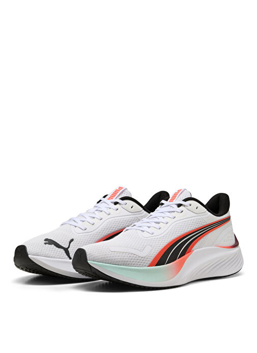 Puma 31077817 Pounce Lite PUMA White-Glo Beyaz Kadın Koşu Ayakkabısı - Görsel 4