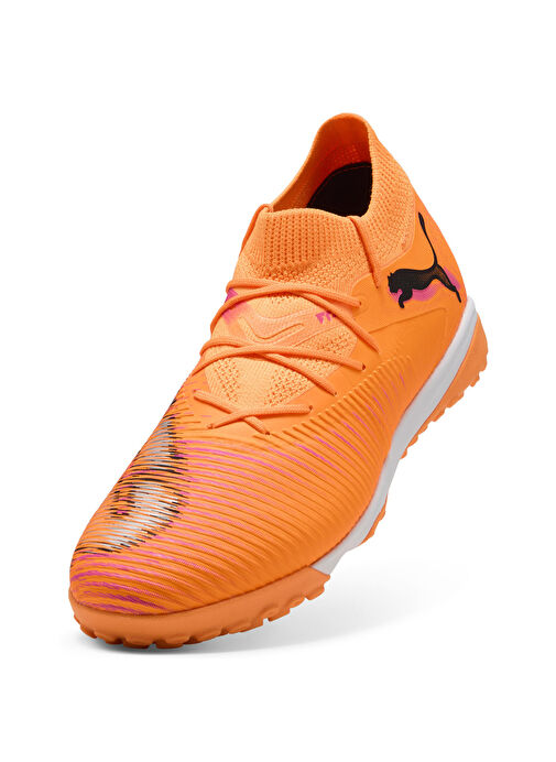 Puma 10859703 FUTURE 8 MATCH TT Heat Fir Kırmızı Erkek Futbol Ayakkabısı - Görsel 4