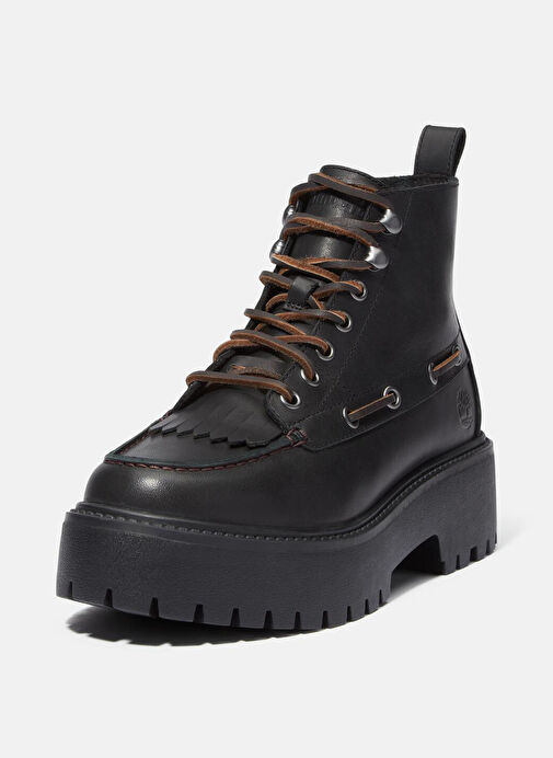 Timberland Siyah Kadın Deri Bot TB0A27YZW021 - Görsel 4