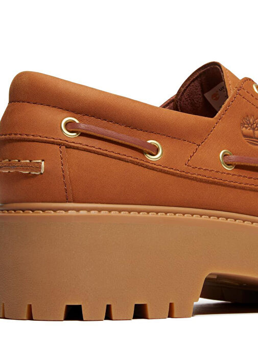 Timberland Kahverengi Kadın Deri Günlük Ayakkabı TB0A2GVFEM71 - Görsel 9
