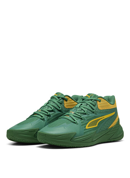 Puma 31135312 DAGGER Archive Green-Yello Sarı Erkek Basketbol Ayakkabısı - Görsel 4
