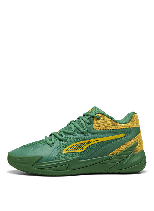 Puma 31135312 DAGGER Archive Green-Yello Sarı Erkek Basketbol Ayakkabısı - Görsel 2