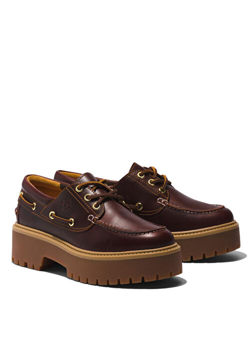 Timberland Bordo Kadın Deri Bot TB0A2QDMD571 - Görsel 5