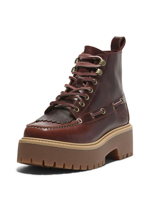 Timberland Bordo Kadın Deri Bot TB0A27YZEIW1 - Görsel 4