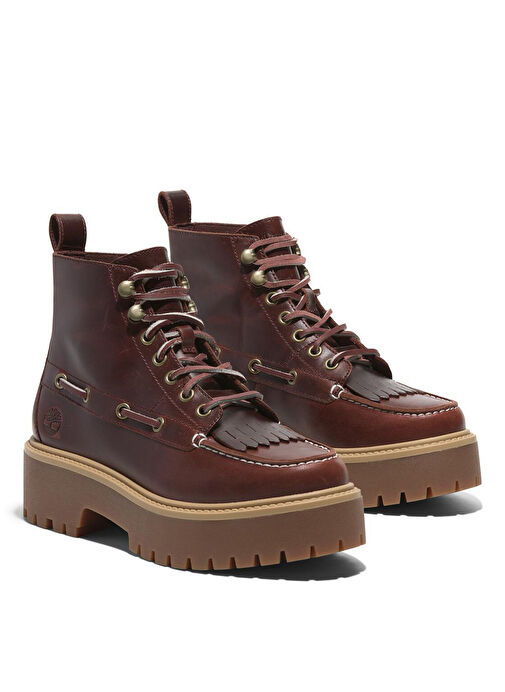 Timberland Bordo Kadın Deri Bot TB0A27YZEIW1 - Görsel 5