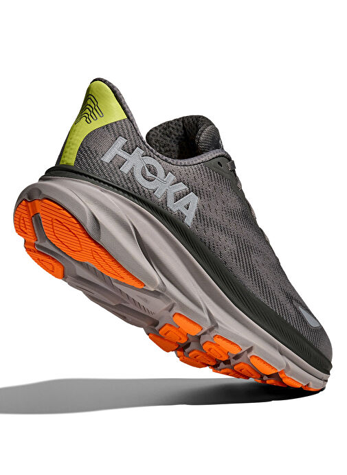 HOKA 1141470F-ALTG Clifton 9 GTX Gri Erkek Koşu Ayakkabısı - Görsel 6
