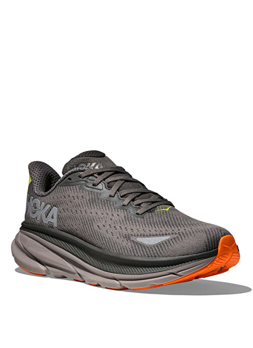 HOKA 1141470F-ALTG Clifton 9 GTX Gri Erkek Koşu Ayakkabısı - Görsel 4