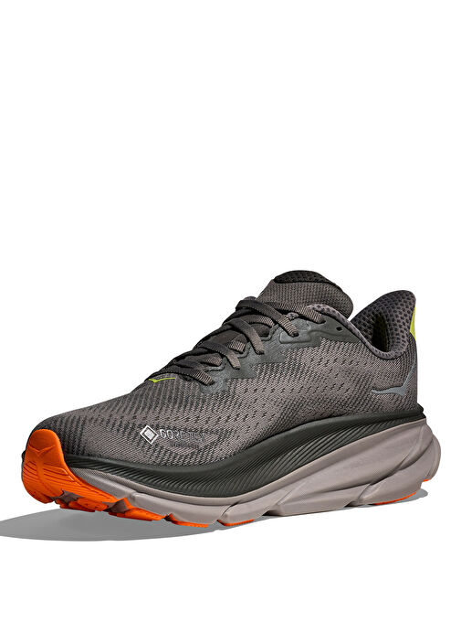 HOKA 1141470F-ALTG Clifton 9 GTX Gri Erkek Koşu Ayakkabısı - Görsel 5