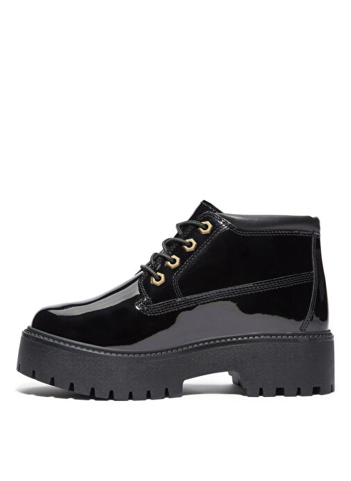 Timberland Siyah Kadın Deri Bot TB0A2HA9EL61 - Görsel 3