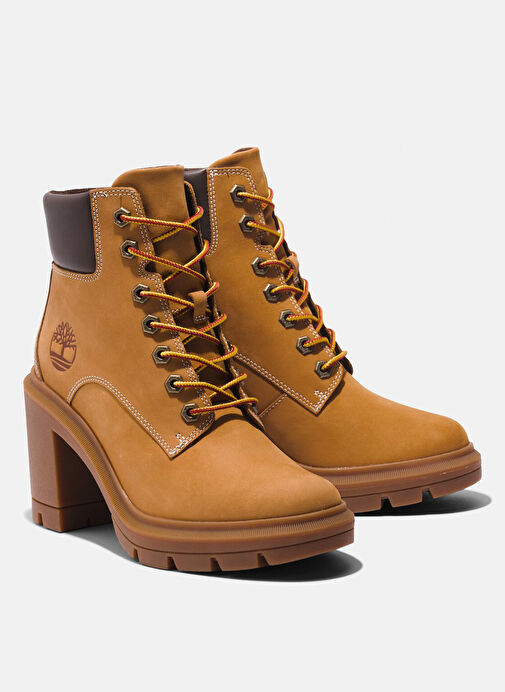 Timberland Taba Kadın Topuklu Bot TB0A5Y5R2311 - Görsel 5